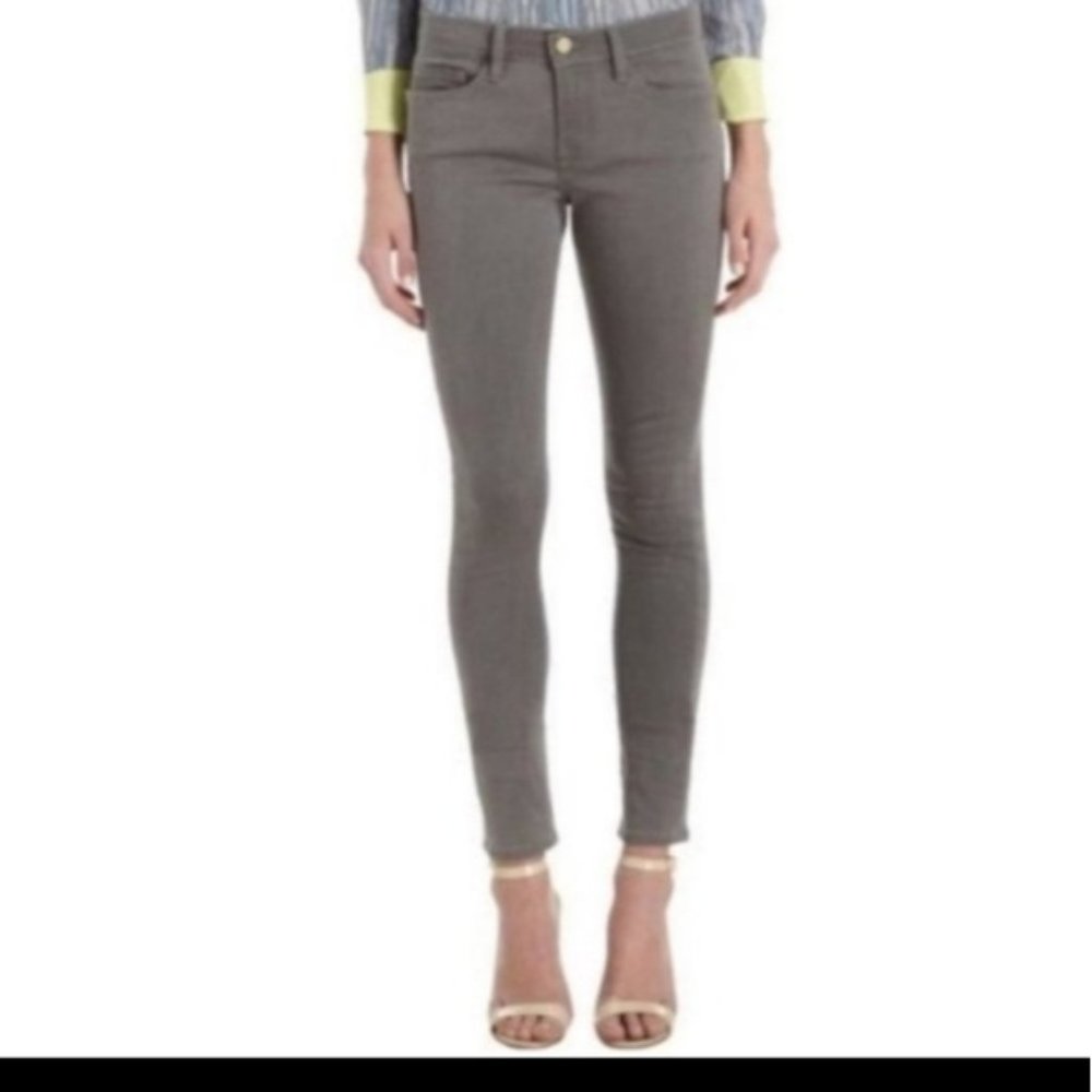 Frame Denim Le Skinny De Jeanne Jeans - Size 26 - Gray, Skinny Jeans,